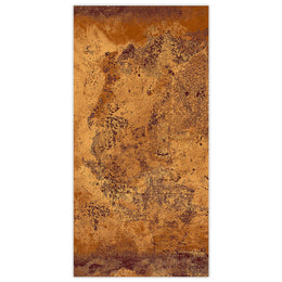 DPorcelain tile with gold metallic design and a polished finish. 600x1200 Matt Metal Effect Porcelain Tile - Main