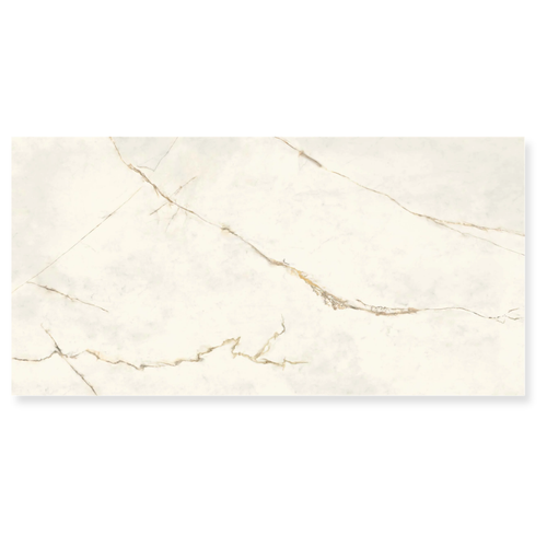 Calacatta Gold marble effect porcelain tile 600x1200mm