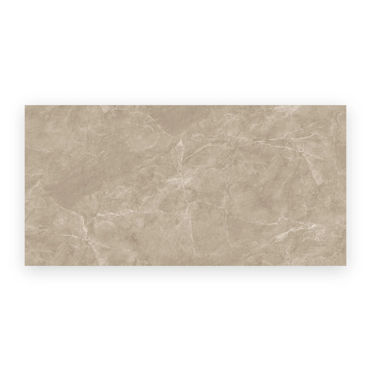 Polished beige porcelain marble tiles for wall and floor