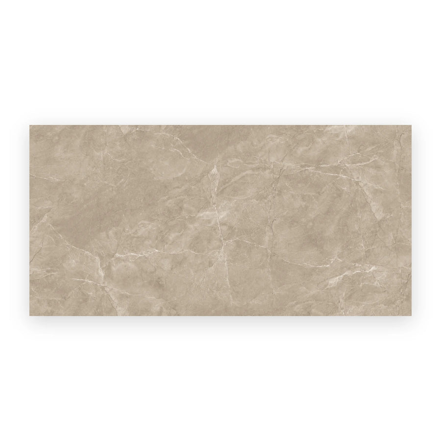 Polished beige porcelain marble tiles for wall and floor