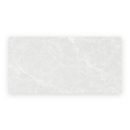 Polished Bianco porcelain marble effect wall and floor tiles