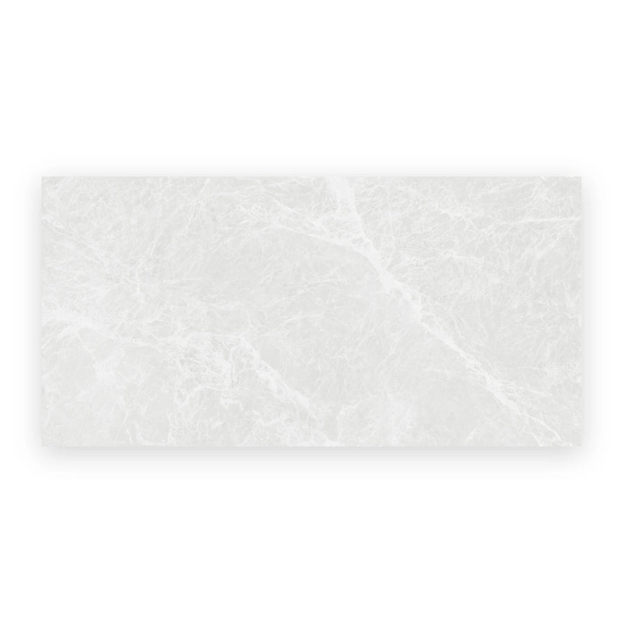 Cosmos Bianco marble effect porcelain wall and floor tiles