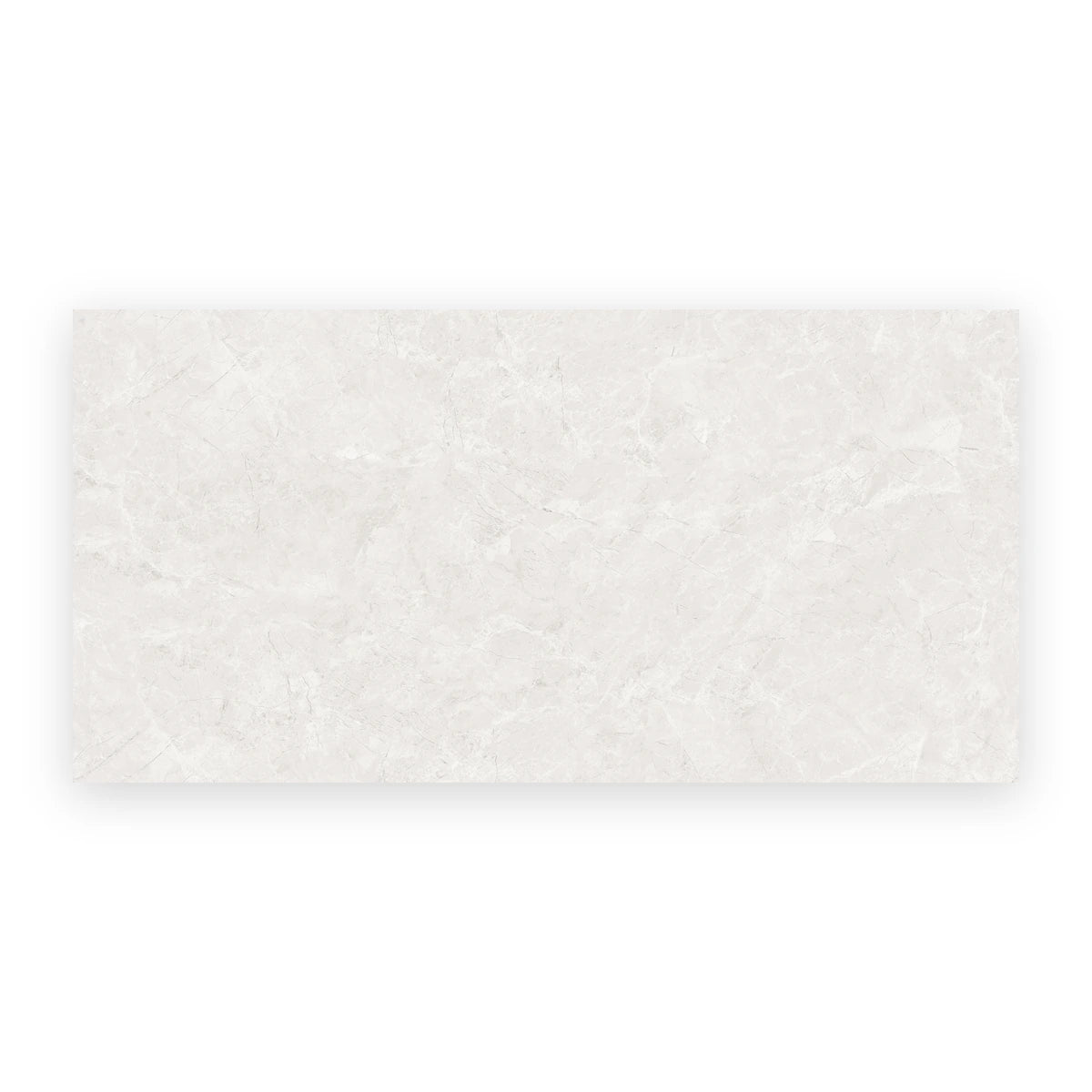Polished Bianco porcelain wall and floor marble tiles