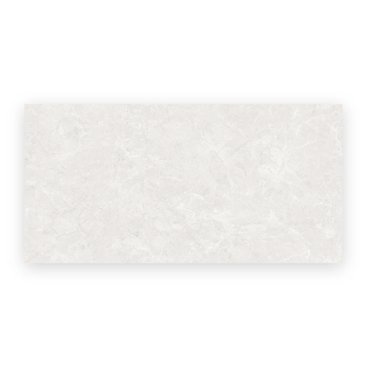 Modern wall and floor with Bianco porcelain marble tiles