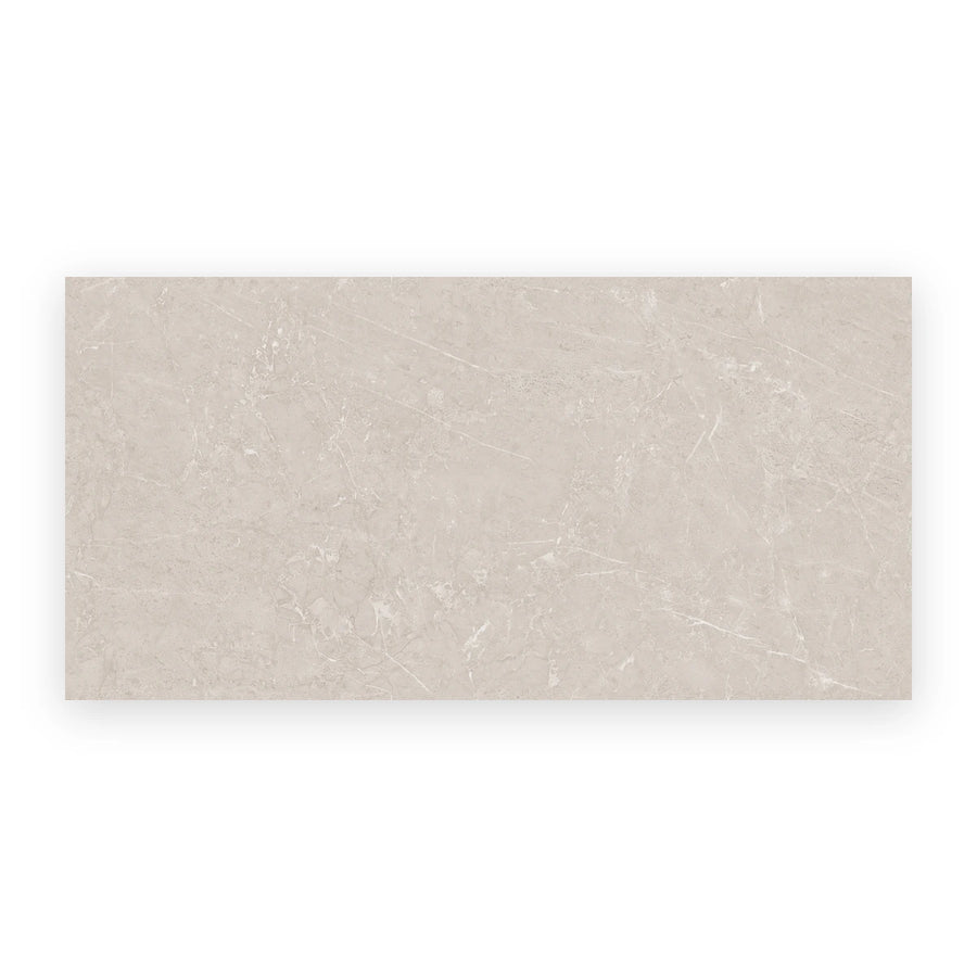 Grey porcelain marble effect wall and floor tile design
