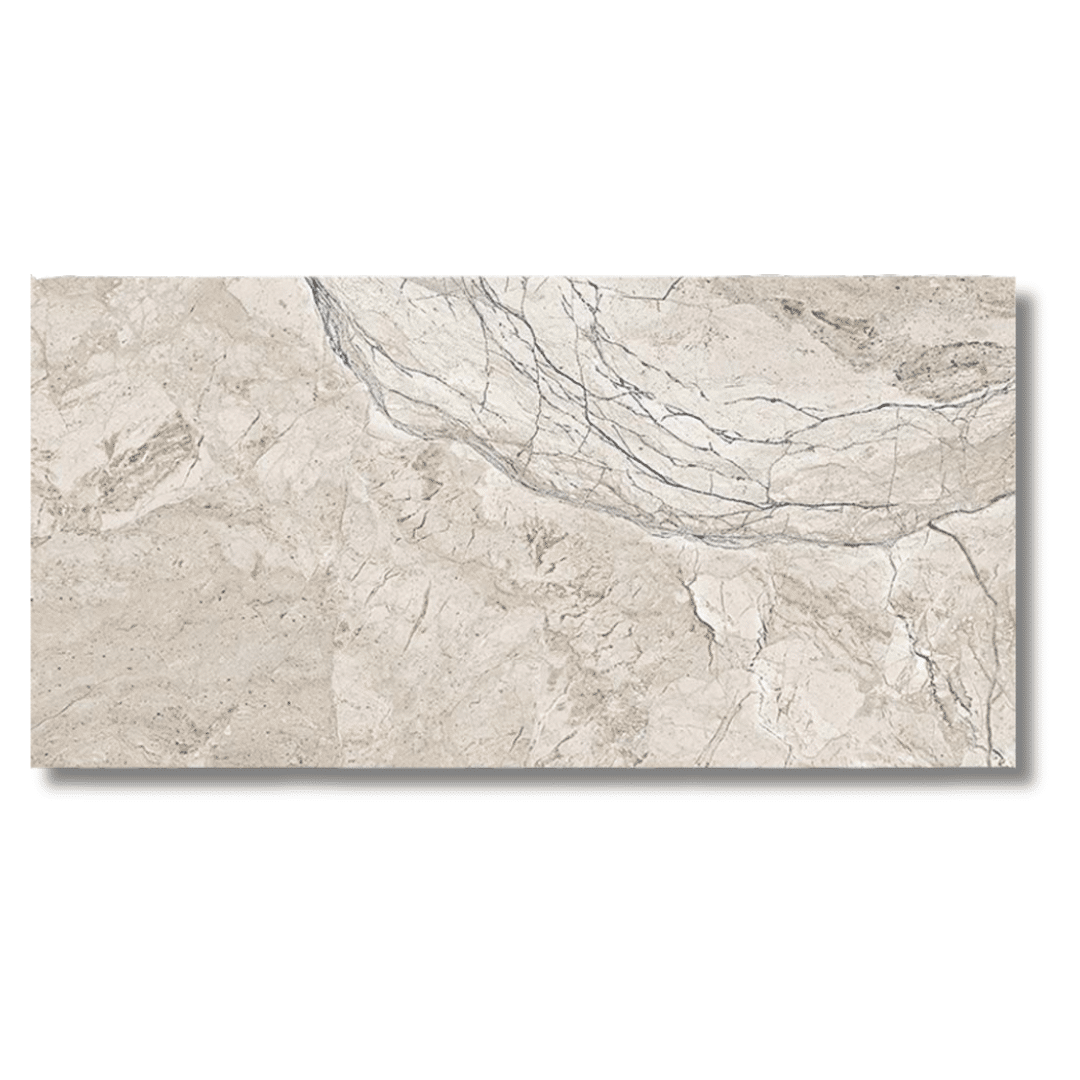 Beige stone effect tile suitable for wall and floor areas