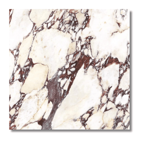 Energy Calacatta Viola white marble effect porcelain tiles