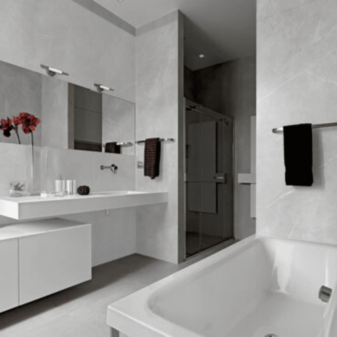 Elegant Energy Stone Pietragrey White matt porcelain tiles