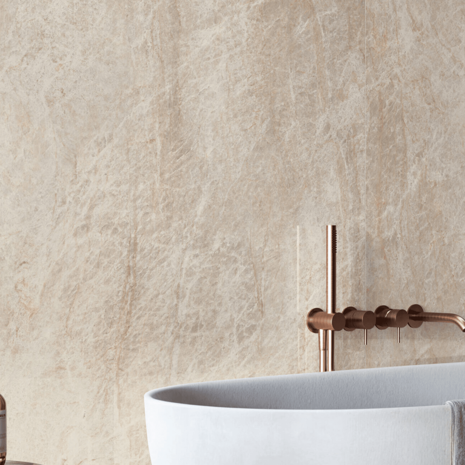 Elegant Energy Taj Mahal Linen matt porcelain tiles