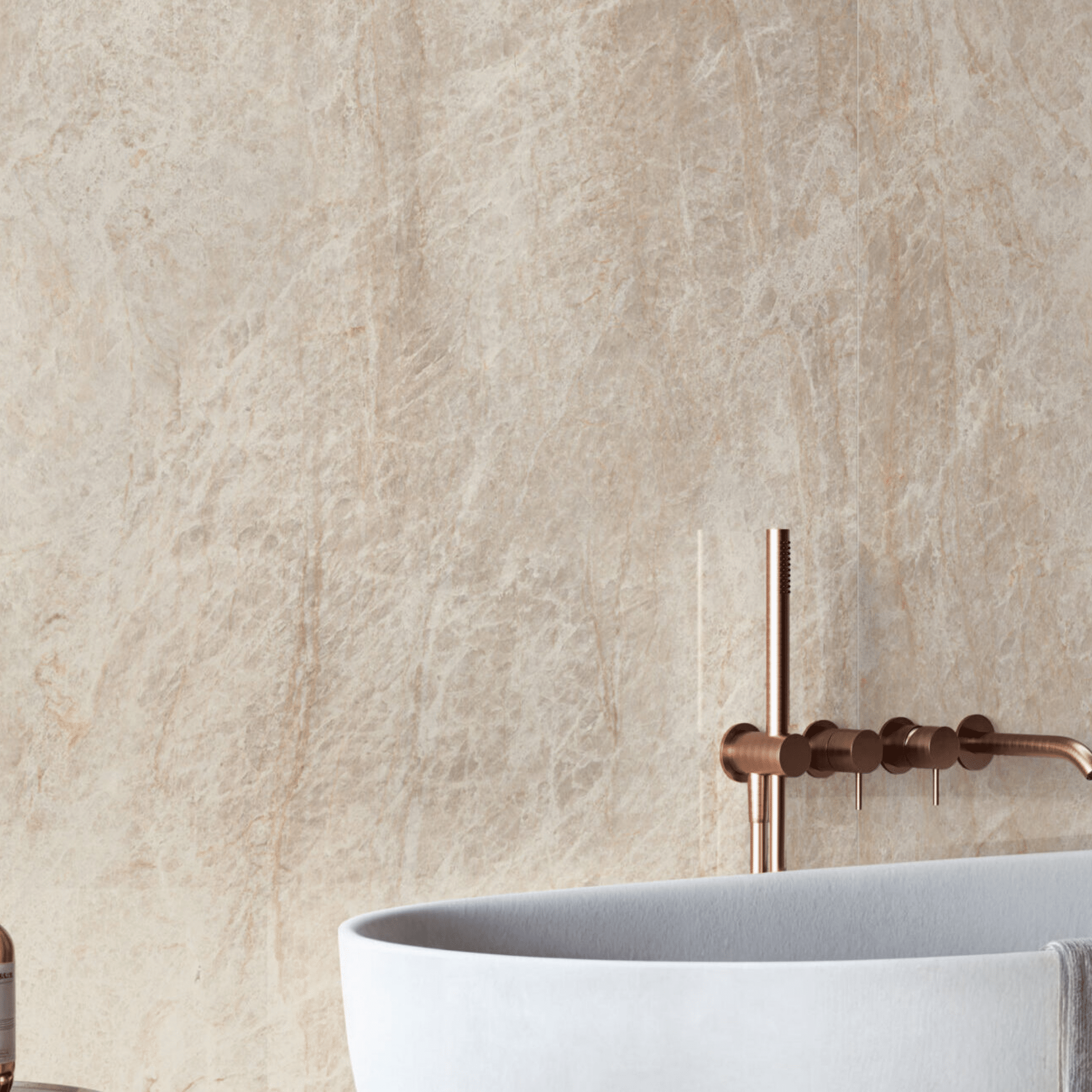 Elegant Energy Taj Mahal Linen matt porcelain tiles