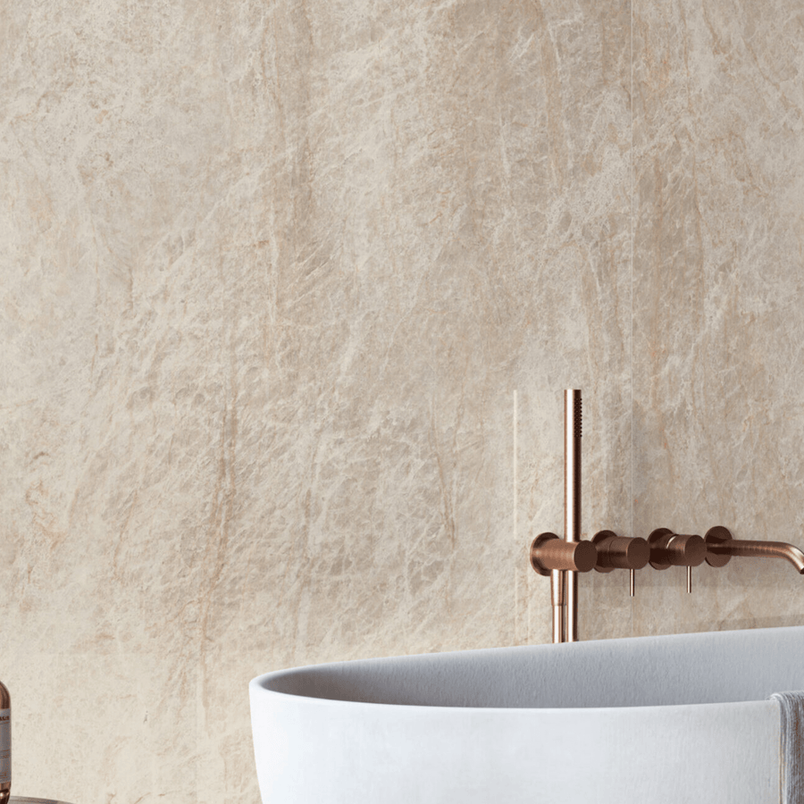 Elegant Energy Taj Mahal Linen matt porcelain tiles