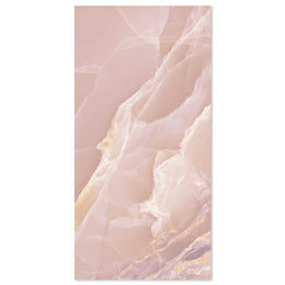 Ethereal Onyx Rose Pink 600X1200 Polished Porcelain Tile - Real