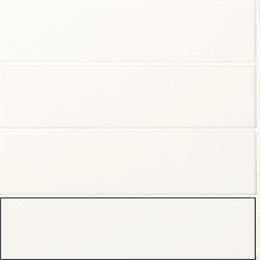 Elegant Flatto Snow ceramic matt decor tiles