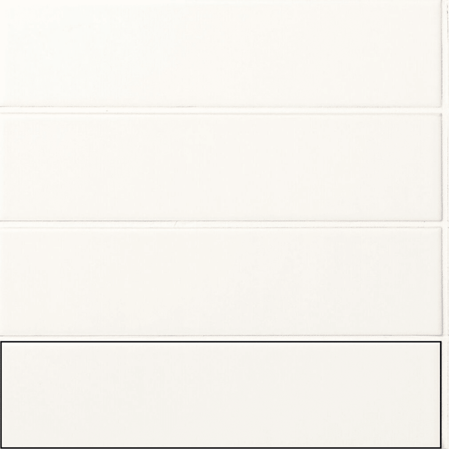 Elegant Flatto Snow ceramic matt decor tiles