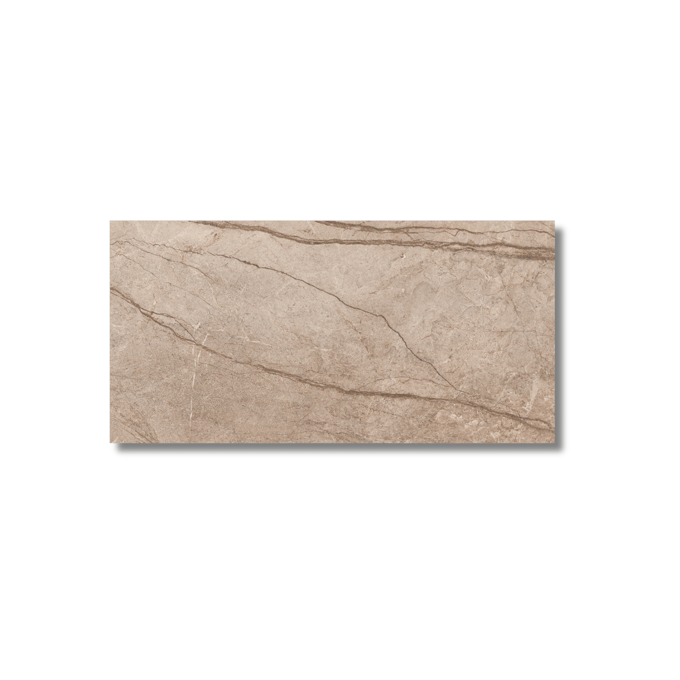 Large format brown porcelain tile 600x1200