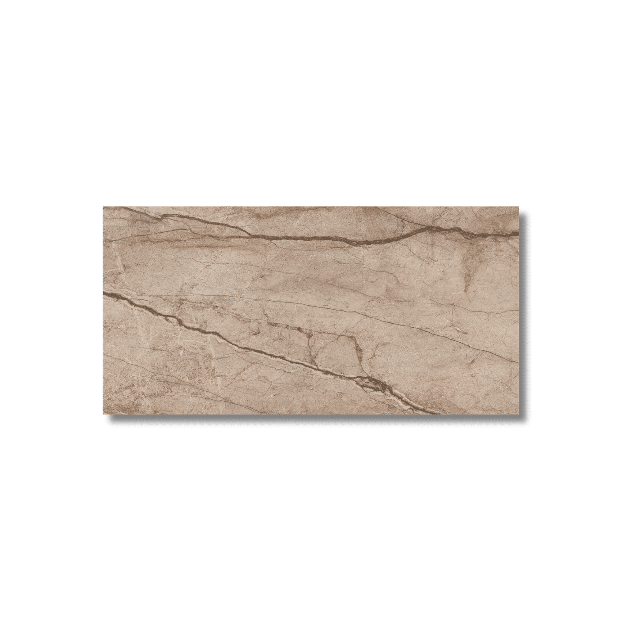 Forest Brown polished floor porcelain tile