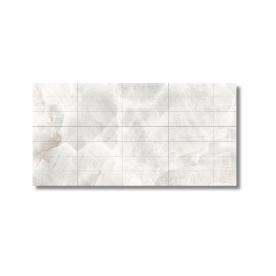 Frozen Blanco onyx effect wall tile