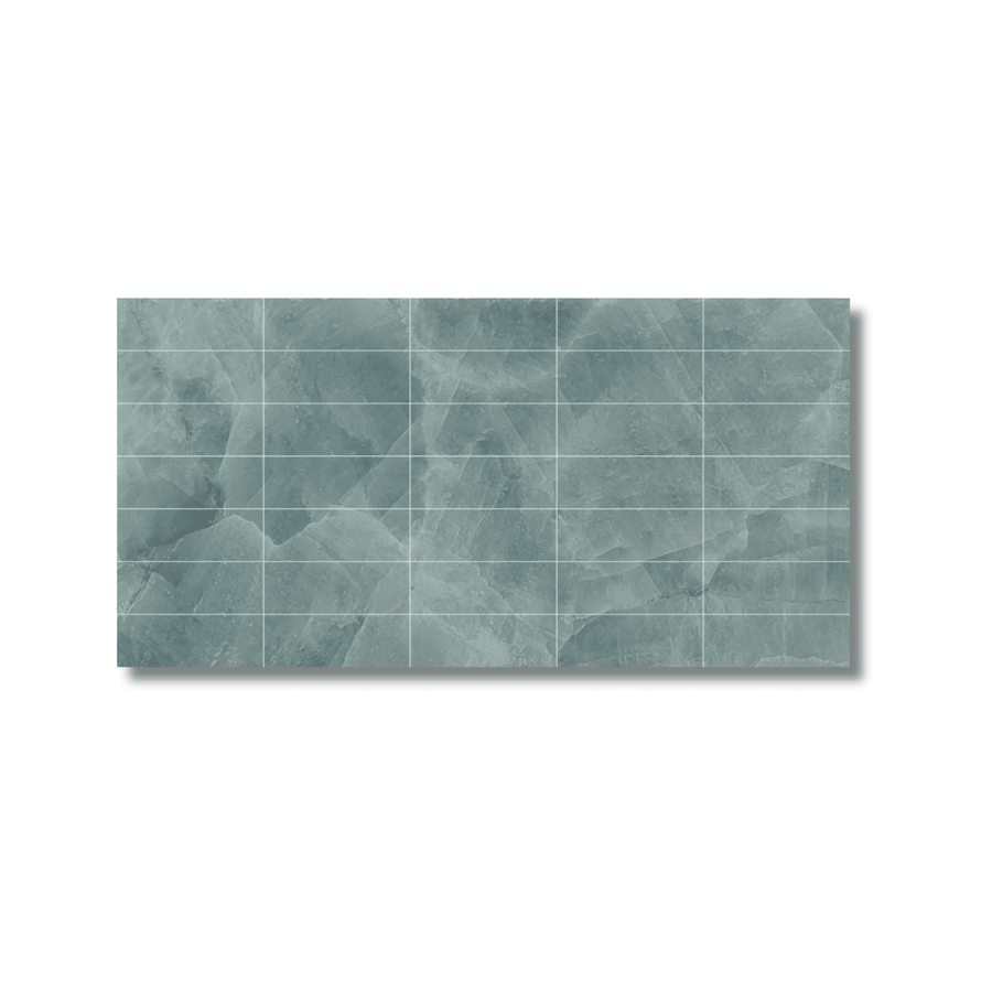 Frozen Mint wall tile 90x300 mm