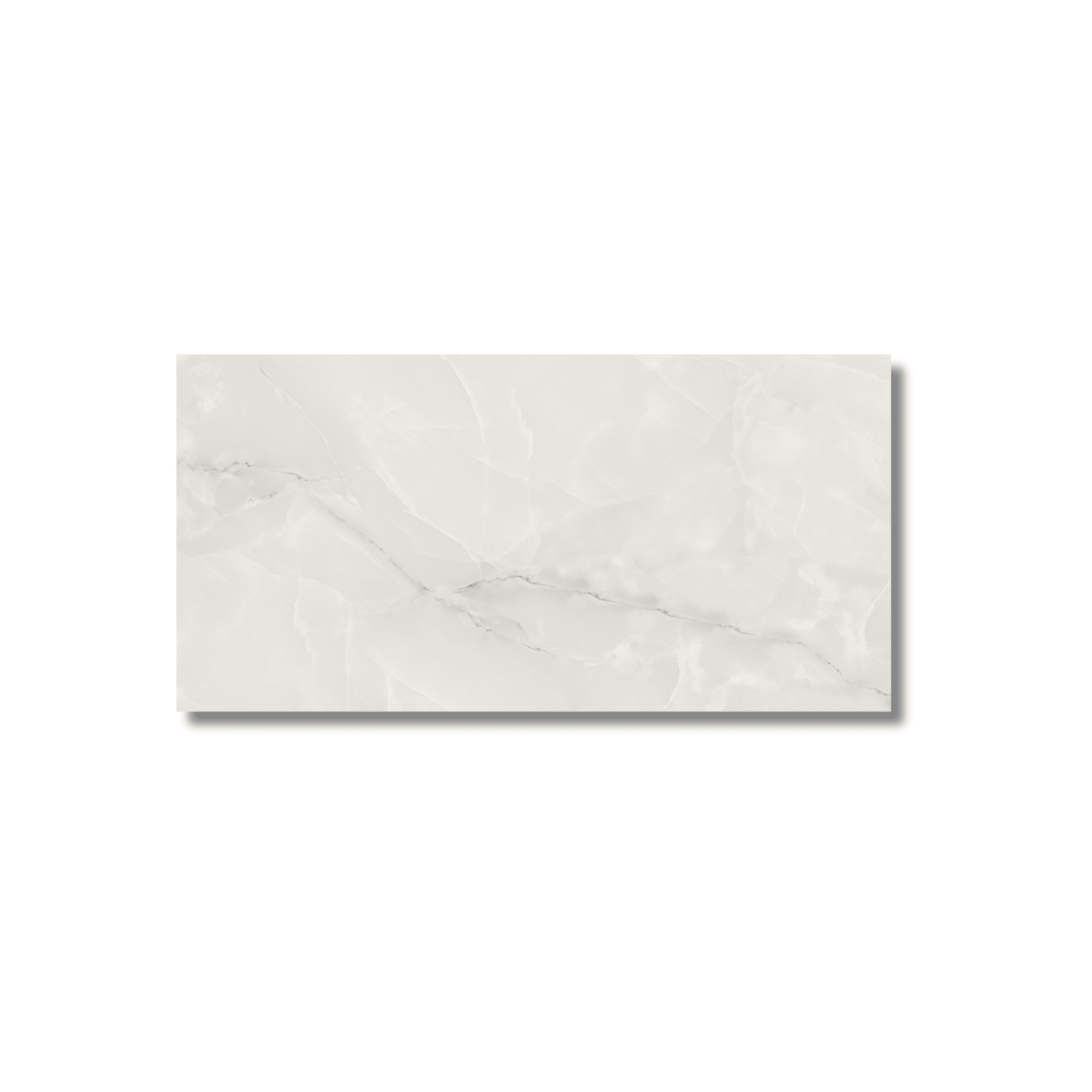 Grey Onyx marble effect porcelain tile