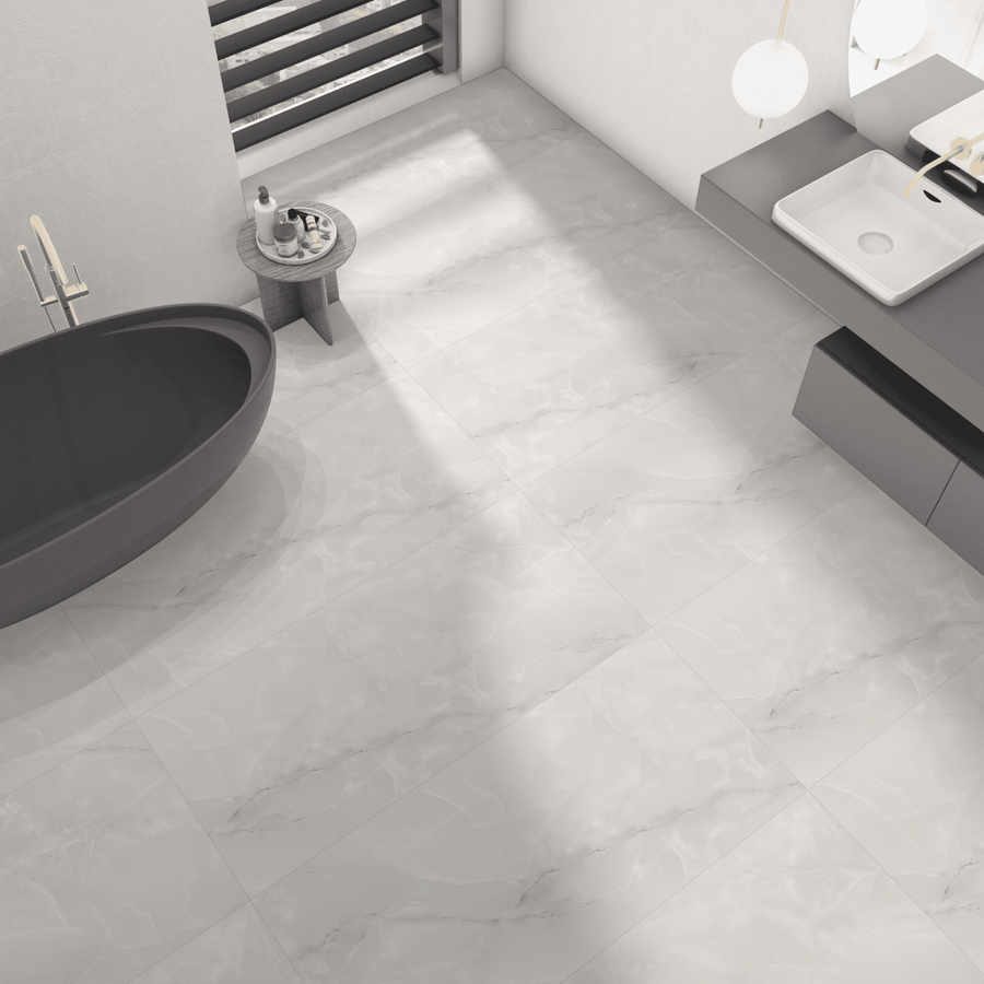 Grey Onyx matt wall and floor tile