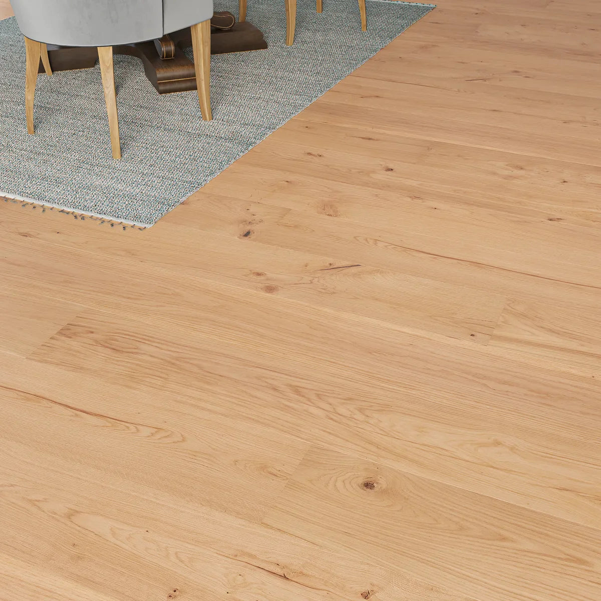 Brigsteer Natural Oak Engineered Wood Flooring in a room setting