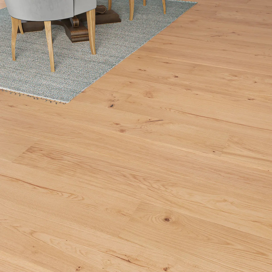 Brigsteer Natural Oak Engineered Wood Flooring in a room setting