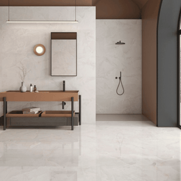 Ivory porcelain stone effect tiles for wall and floor