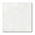 Garner White polished porcelain stone effect tiles