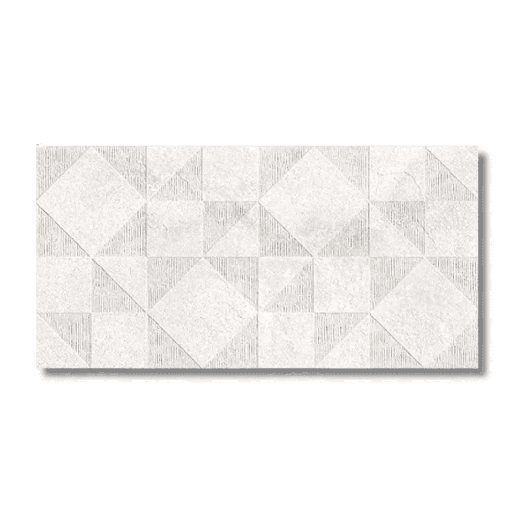 Gemstone Geo Grey tiles with soft stone texture