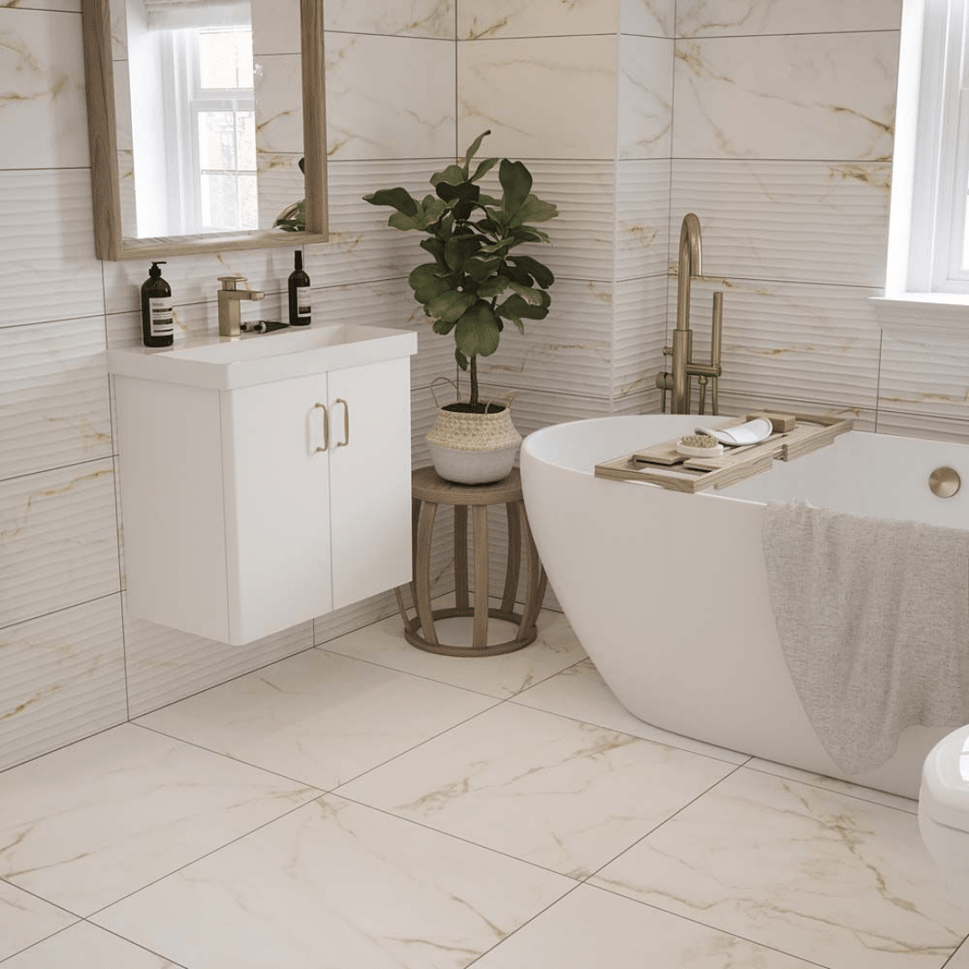 Contemporary Goldman Matt porcelain floor tile design