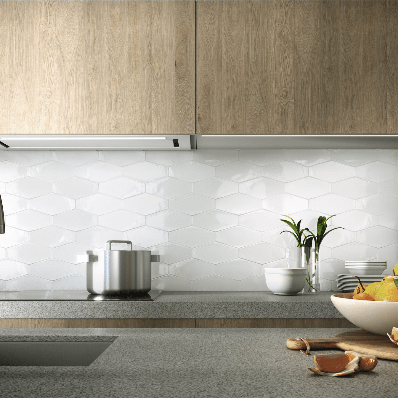 Decorative ceramic wall tiles