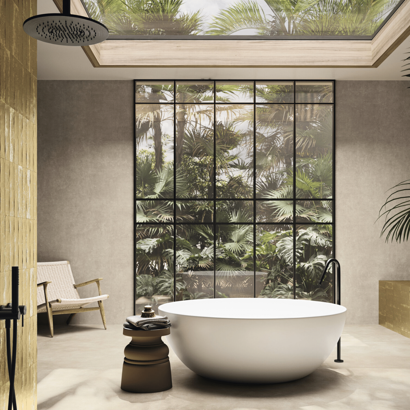 Glossy Coconut Milk wall tiles