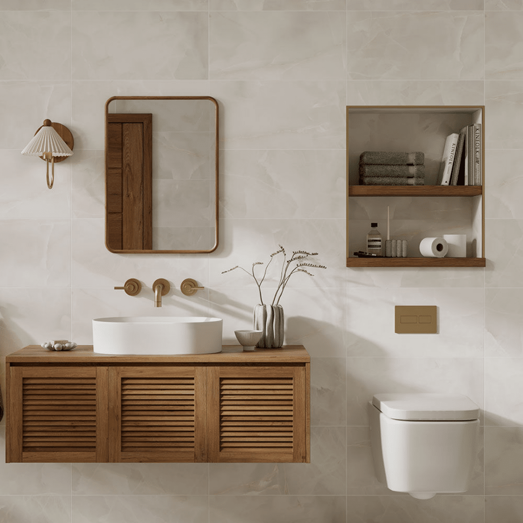 Hampton Beige Matt Ceramic Wall durable surface
