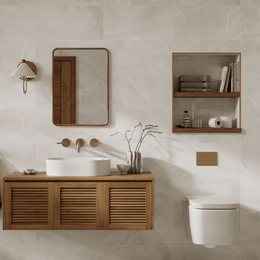 Hampton Beige Matt Ceramic Wall durable surface