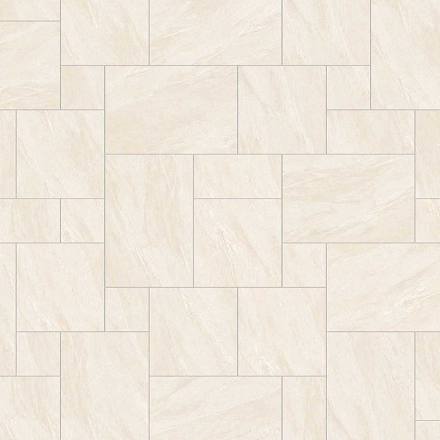 Horizon Cream 600X600 Outdoor Tile - All