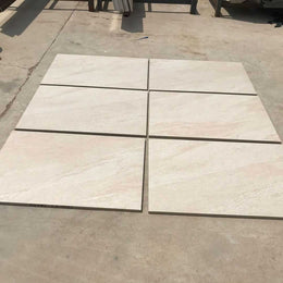 Horizon Cream 600X600 Outdoor Tile - Real 2