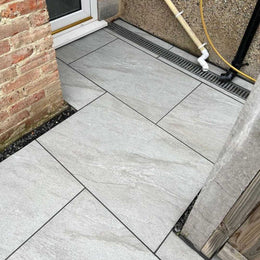 Horizon Light Grey 600X900 Outdoor Tile - Real 5
