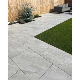 Horizon Light Grey 600X900 Outdoor Tile - Real 7