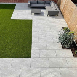 Horizon Light Grey 600X900 Outdoor Tile - Real
