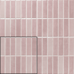 Glossy ceramic light pink decorative wall tiles design