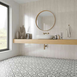 Elegant matt white ceramic marble wall tiles