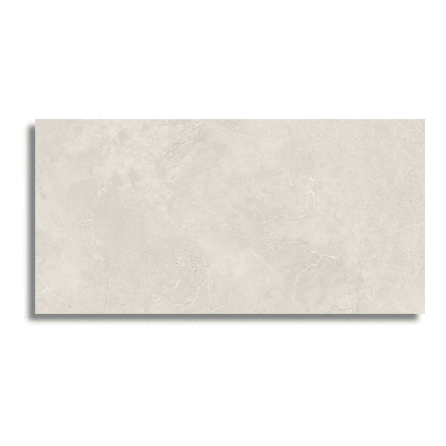 Modern marble effect ceramic white wall tiles