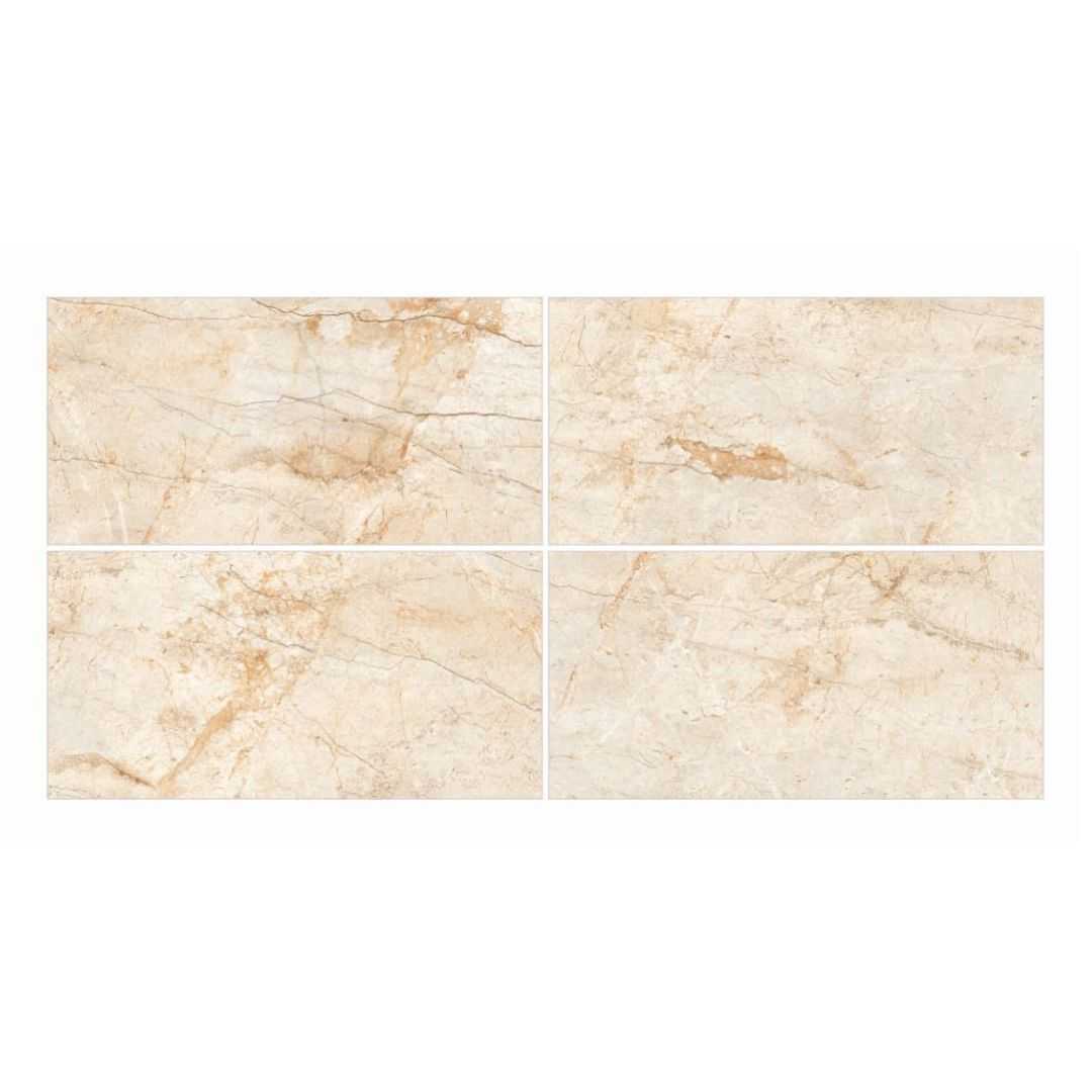 Indus River Crema Yellow 600X1200 Carving Marble Porcelain Tile - All Face
