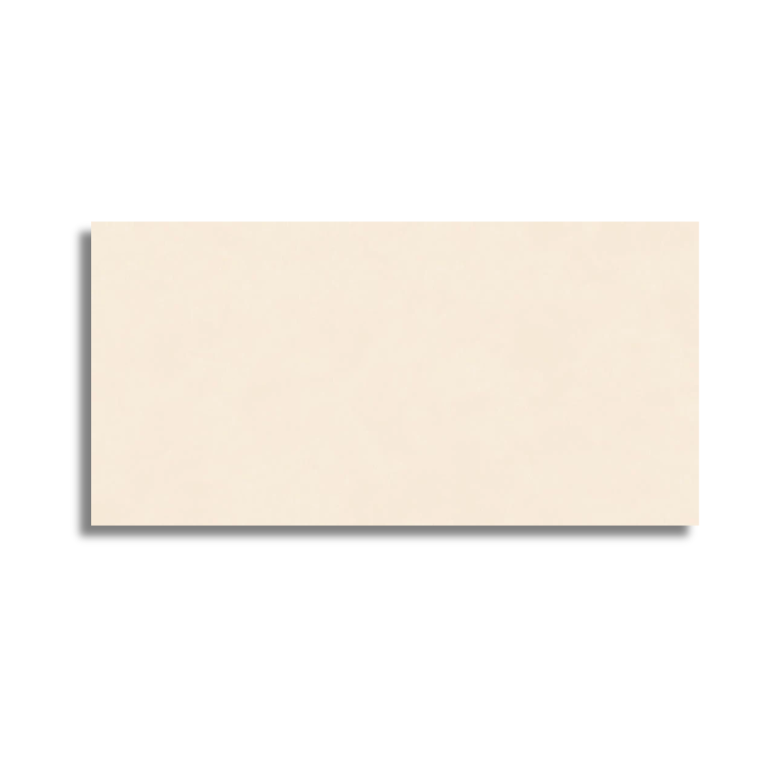 Light cream porcelain resin look tiles for wall and floor