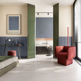 Insideart porcelain wall and floor tiles with resin effect