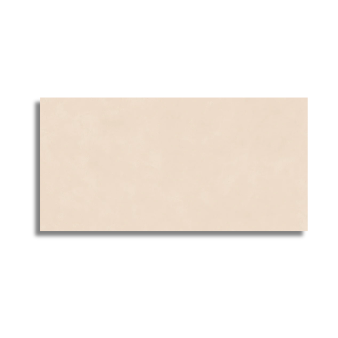 Light beige resin effect porcelain tiles for wall and floor design