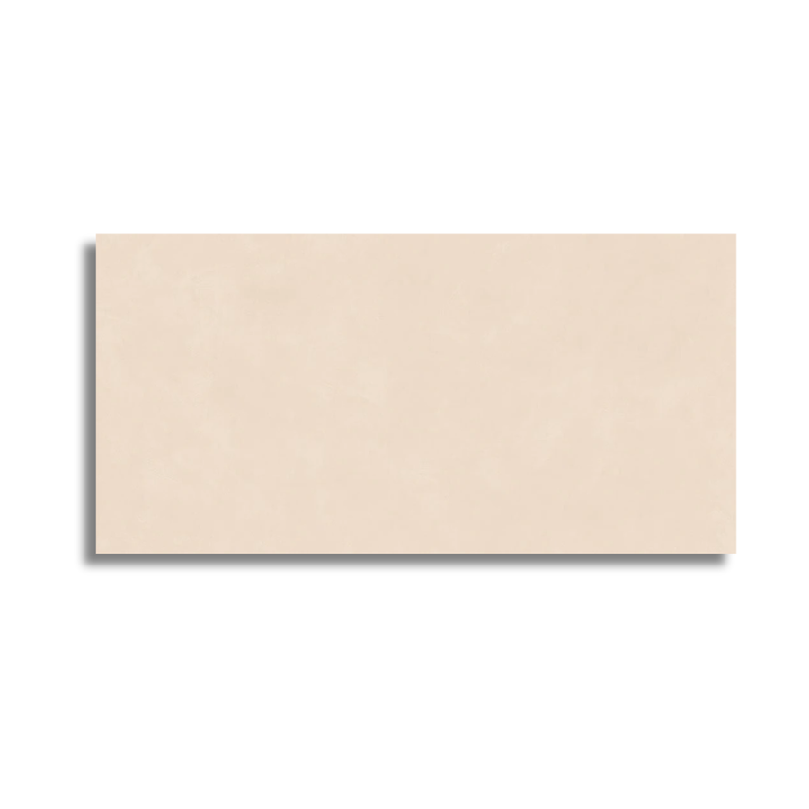Light beige resin effect porcelain tiles for wall and floor design