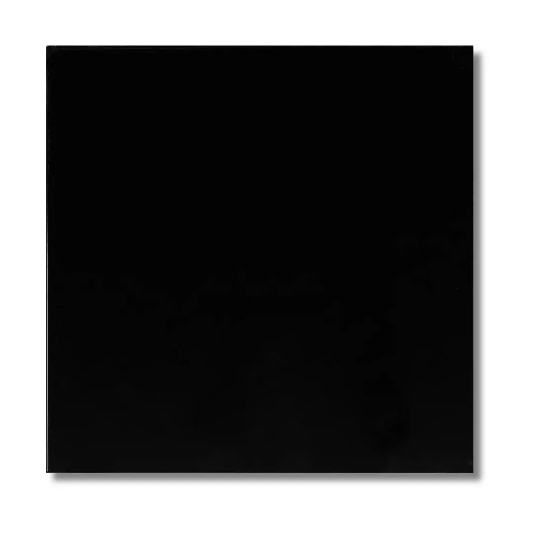 Klavier Black porcelain plain effect wall and floor tiles
