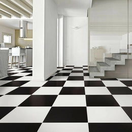 Klavier White ceramic style porcelain interior wall flooring