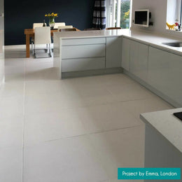 White porcelain Matt tiles for stylish wall floor interiors